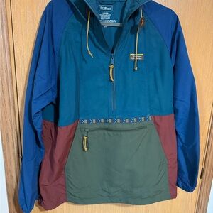 L.L. Bean Women's Mountain Classic Anorak, Multi-Color